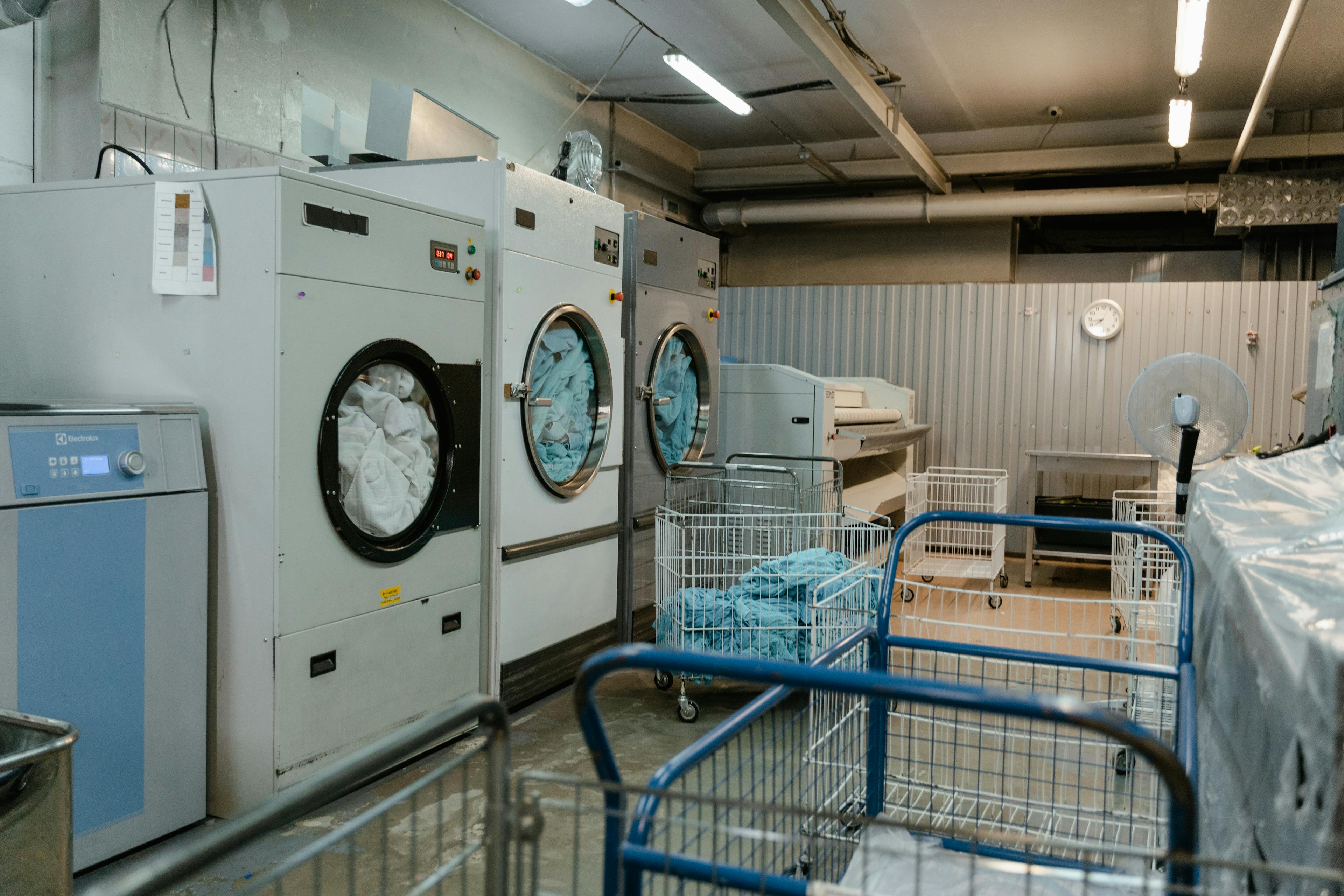Landry Backroom Stock Image